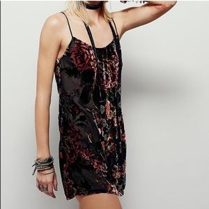 Free People Burnout slip dress size xs